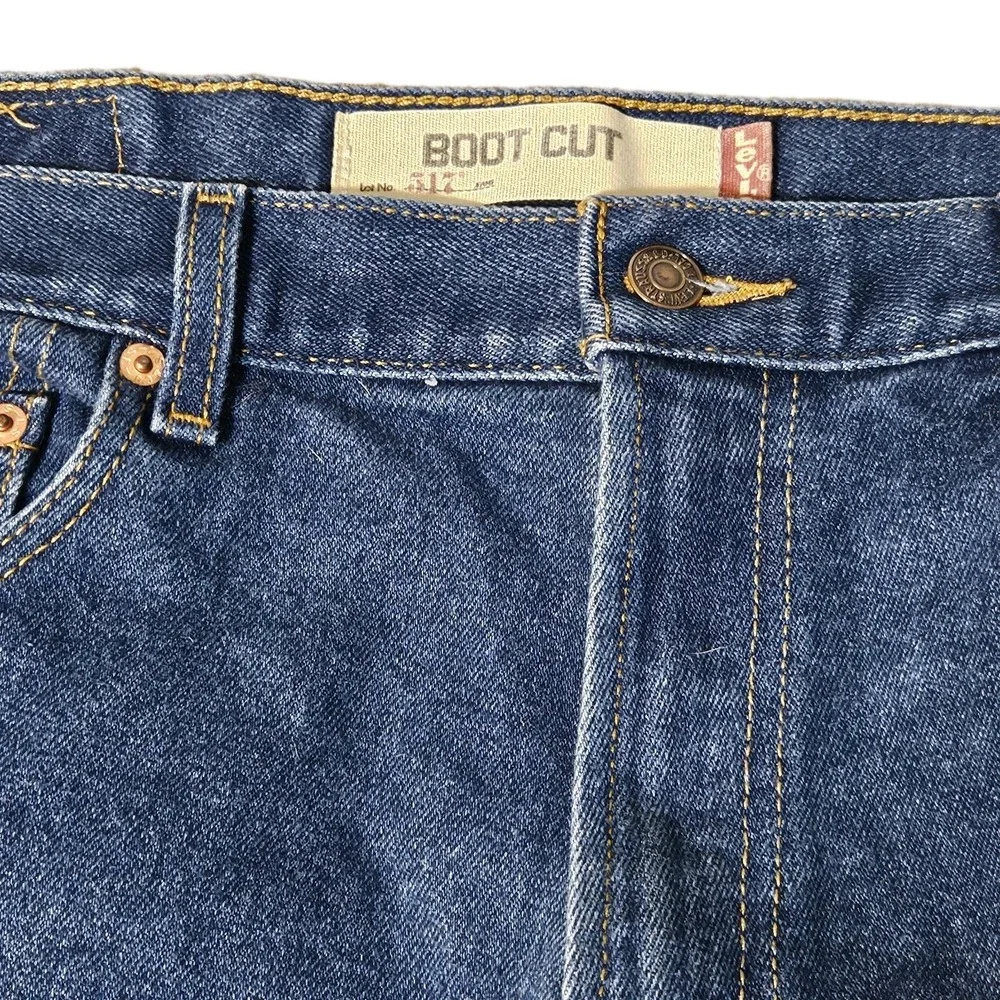 Levis Jeans 34x32 VTG Y2K  517 Bootcut Western Cowboy Rodeo Denim Men's